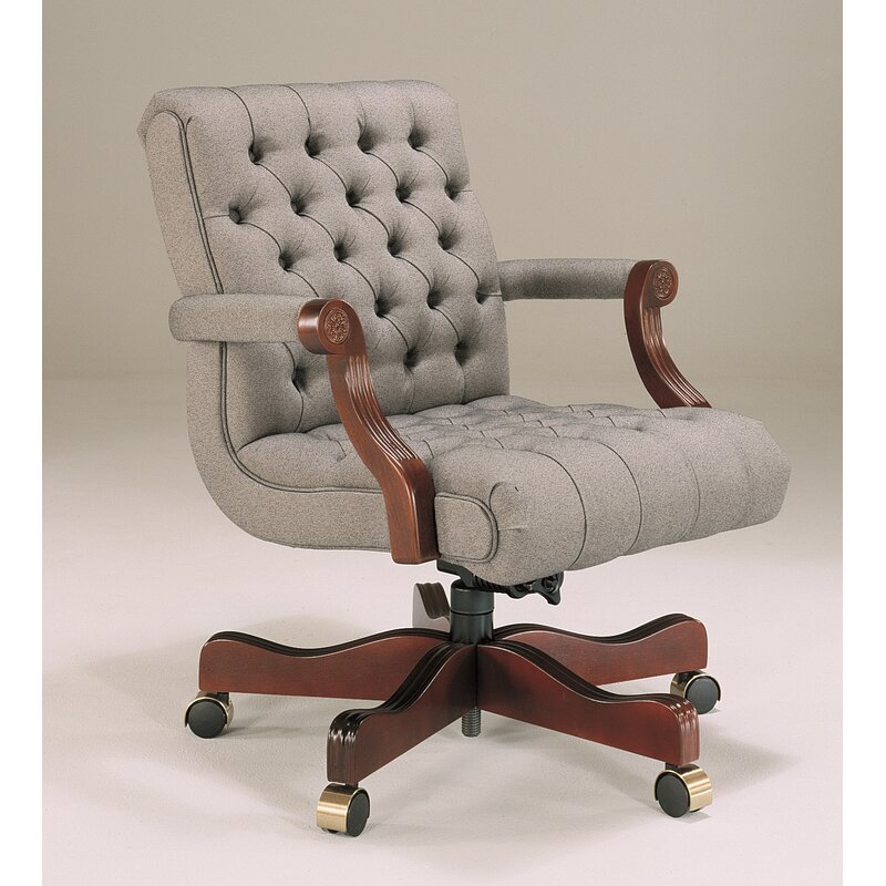 Triune Business Furniture Genuine Leather Executive Chair | Wayfair